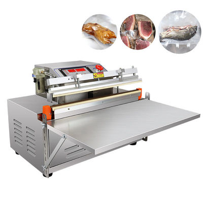 Máquinas de embalagem automática vertical de vácuo de cozinha, de bombeamento externo, de vedação a vácuo, de embalagem de alimentos, com descarga de gás
