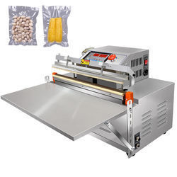 Máquinas de embalagem automática vertical de vácuo de cozinha, de bombeamento externo, de vedação a vácuo, de embalagem de alimentos, com descarga de gás