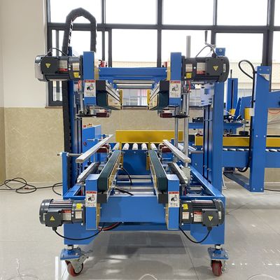 48/60/72mm Máquina de vedação de canto de caixa de cartão de tamanho de fita para eficiência de embalagem de 500 kg