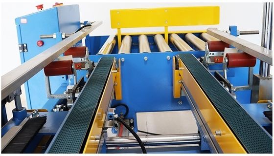 48/60/72mm Máquina de vedação de canto de caixa de cartão de tamanho de fita para eficiência de embalagem de 500 kg