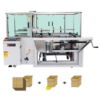 1900x2080x1492mm Cartucho de selo frontal de formação de fita automática de caixa de ereção para formação de caixa