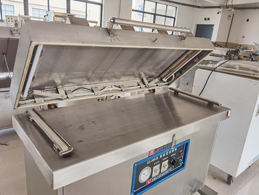 Câmara de vácuo Tamanho 1000*400*90 Full 304 Food Grade Sealer de vácuo para perna de porco de carne