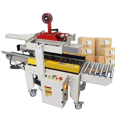 Máquina de vedação de embalagens de cartão de direita e esquerda Aplicar Altura de cartão 90-420mm