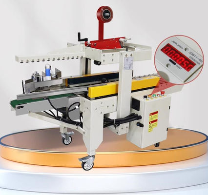Máquina de vedação de embalagens de cartão de direita e esquerda Aplicar Altura de cartão 90-420mm