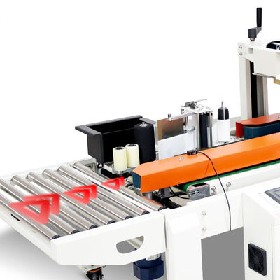 Máquina de vedação de caixa semi-automática de carga pesada a motor elétrico para caixas W300*H400mm