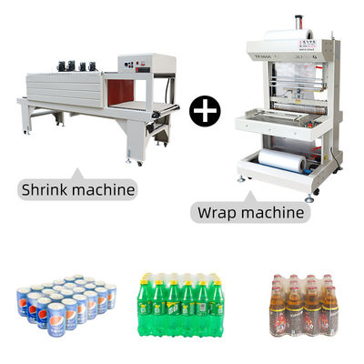 1400W Auto Bottle Shrink Wrap Heat Tunnel Sealer Wrapper para aplicações versáteis