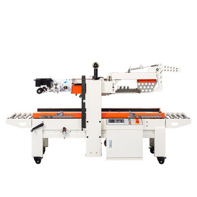 Tabela de trabalho 600-700 mm Flaps Folding Carton Sealing Machine com velocidade de vedação de 28m/min