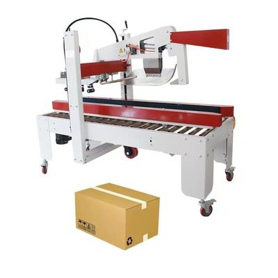 Embalagem de papel Caixa de cartão totalmente automática Erector Flaps Robô dobrável Palletizer PLC