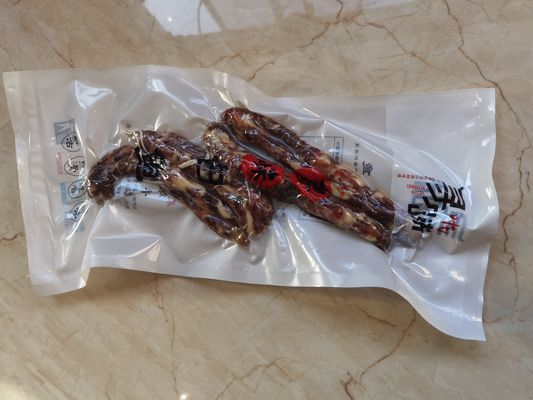 Máquina de embalagem a vácuo de tijolo para arroz e peixe