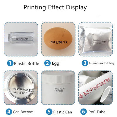 Impressora portátil mini de bolso portátil de jato de tinta para embalagens de plástico
