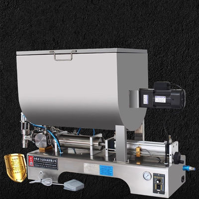 1100*480*800 mm Máquina de enchimento pneumática horizontal para molho de aço inoxidável 304