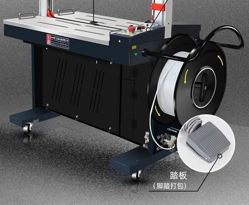 Máquina de amarração totalmente automática para velocidade de amarração rápida de 2,5 / s e embalagem de filme