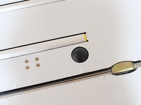 Fácil de operar Máquina de amarração totalmente automática para cartão PP e motores duplos
