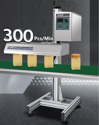 Material de embalagem de plástico YF-2200 Máquina de vedação por indução contínua para embalagens