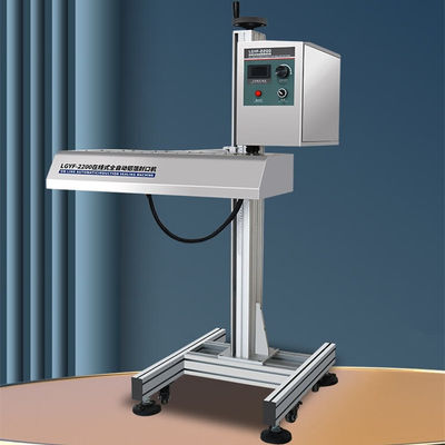 Material de embalagem de plástico YF-2200 Máquina de vedação por indução contínua para embalagens