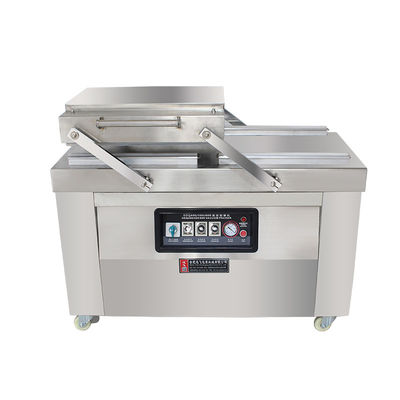 Semi-automático comercial DZ 400 Secador de vácuo de câmara dupla para 4pcs tiras de vedação