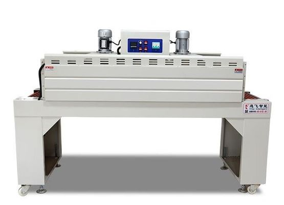 Máquina de embalagem automática de encolhimento completo de 380 V com túnel de encolhimento térmico