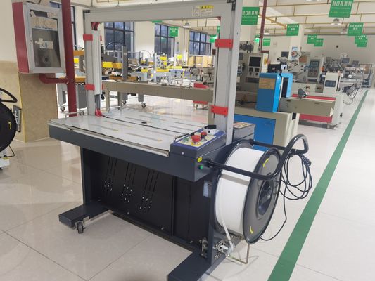 150 KG Chemical PP Belt Bundle Banding Box Paper Carton Strapping Machine e velocidade