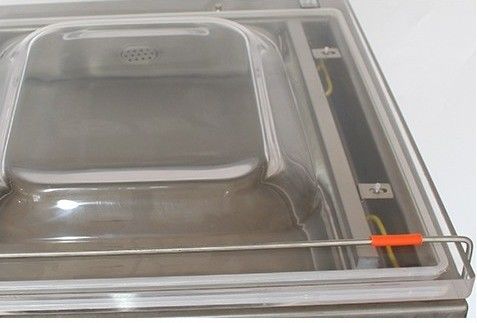 Máquina de embalagem a vácuo de câmara única para alimentos 58*63*92cm Tamanho fácil de operar