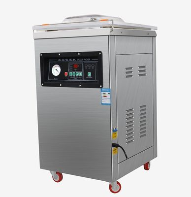 DZ-400 Máquina de embalagem a vácuo seca e molhada de alimentos de câmara única com taxa de bombagem de 20 m3/h