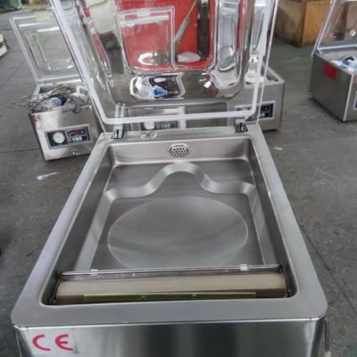 Máquina de embalagem de embalagem a vácuo para escritório para carne de arroz
