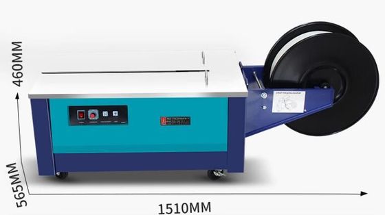 Máquina de fixação de filamentos semiautomática para paletes YF90-1 de plataforma baixa