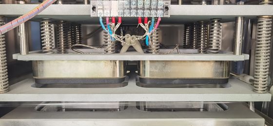 Máquina de embalagem a vácuo de material de embalagem de plástico para vedação de bandejas de atmosfera modificada