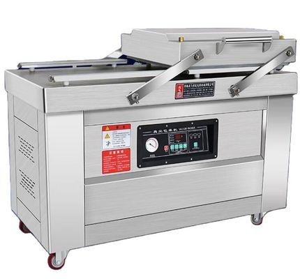 DZ-400 Commercial Double Flat Chamber Vacuum Packing Sealer para lojas de materiais de construção