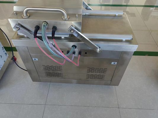 DZ-400 Commercial Double Flat Chamber Vacuum Packing Sealer para lojas de materiais de construção