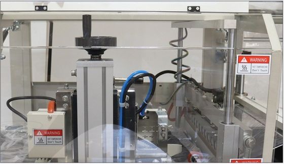 Embalagens de objetos mais longas tornadas fáceis com a máquina de encolhimento térmico de vedação lateral automática
