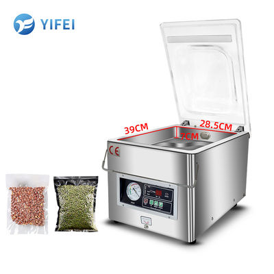 Semi-automático Hardware Sealer de vácuo com Faixa de vedação Tamanho 260x10mm e 250W de Potência