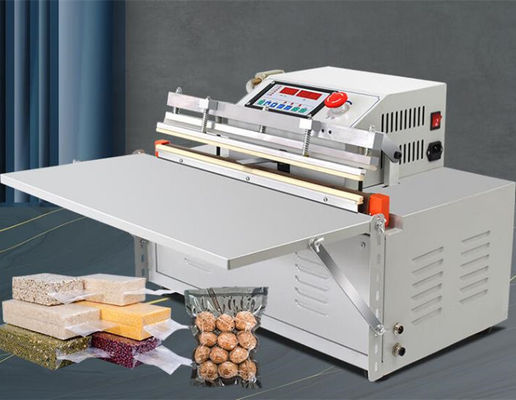 500 Máquina de embalagem a vácuo de escape de ar externo de capacidade para as necessidades do cliente