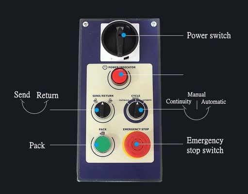 220 KG Máquina de ligação automática de correias de cartão de cinto de PP para a indústria de embalagens