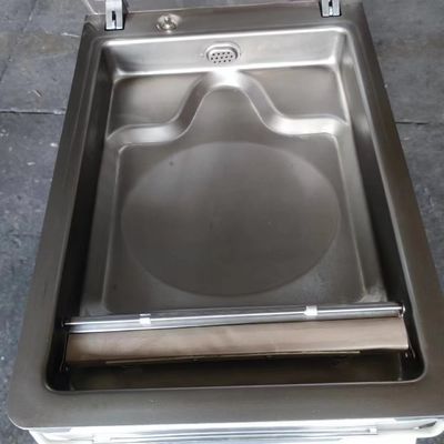 Máquina de embalagem a vácuo de tamanho de tira de vedação de 260x10 mm para pequenos alimentos camarão carne peixe