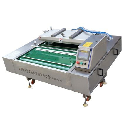 Máquina de embalagem em vácuo contínua de tipo de cinto para vedação industrial de frutas e carnes
