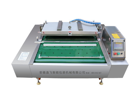 Máquina de embalagem em vácuo contínua de tipo de cinto para vedação industrial de frutas e carnes