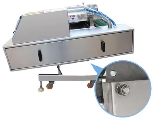 Máquina de embalagem em vácuo contínua de tipo de cinto para vedação industrial de frutas e carnes