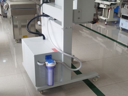 Máquina pneumática de vedação por vácuo externo para grãos de café pesados em sacos de filme