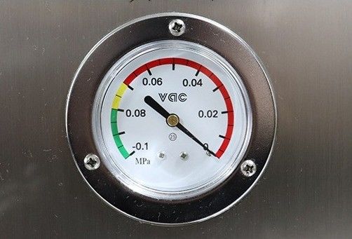 Fecho a vácuo de bandeja de plástico inflável de oxigénio/azoto/dióxido de carbono para armazenamento de alimentos