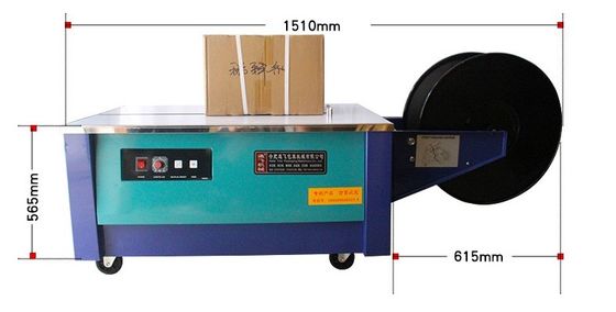 Máquina de embalagem de material de papel para enrolar paletes e tiras de PP