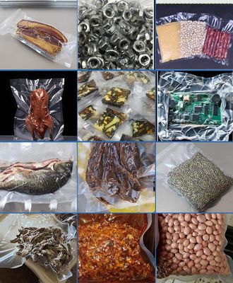 Máquina de embalagem de vácuo de câmara dupla de aço inoxidável 2024 fácil de operar para peixe longo de frango inteiro com CE