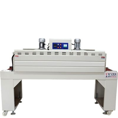Semi-automático 450L selando cortar encolher embalagens de plástico seladores para embalagens
