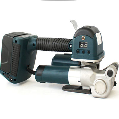 Máquina de embalagem manual de PET elétrica de 19 mm a bateria para material de embalagem de plástico
