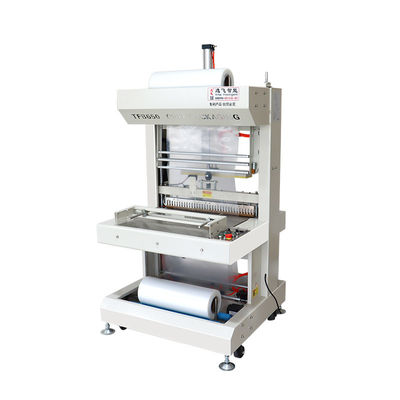 TFB650 Máquina semi-automática de encolhimento para embalagem e embalagem de garrafas de bebidas