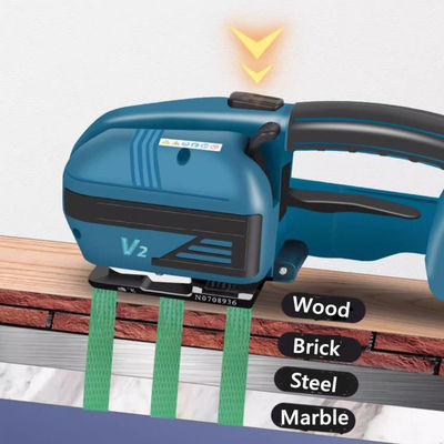 Ferramenta de fixação elétrica profissional para cintos PET e PP Tamanho de retalho 380x130x130mm