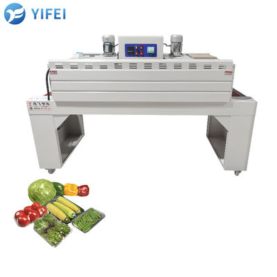 Máquina de envolvimento de plástico L-Sealer de 55 cm de largura máxima de filme para embalagens de embalagem de embalagem de caixa