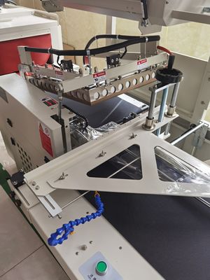 Máquina de envolvimento de plástico L-Sealer de 55 cm de largura máxima de filme para embalagens de embalagem de embalagem de caixa