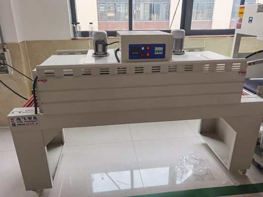 Máquina de envolvimento de plástico L-Sealer de 55 cm de largura máxima de filme para embalagens de embalagem de embalagem de caixa