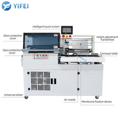 450L Max Film Width 55cm Máquina automática de embalagem de película de corte de manga tipo L