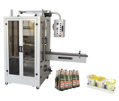 TFB650 Máquina de embalagem de filmagem de compressão por calor de garrafas de alta velocidade com consumo
